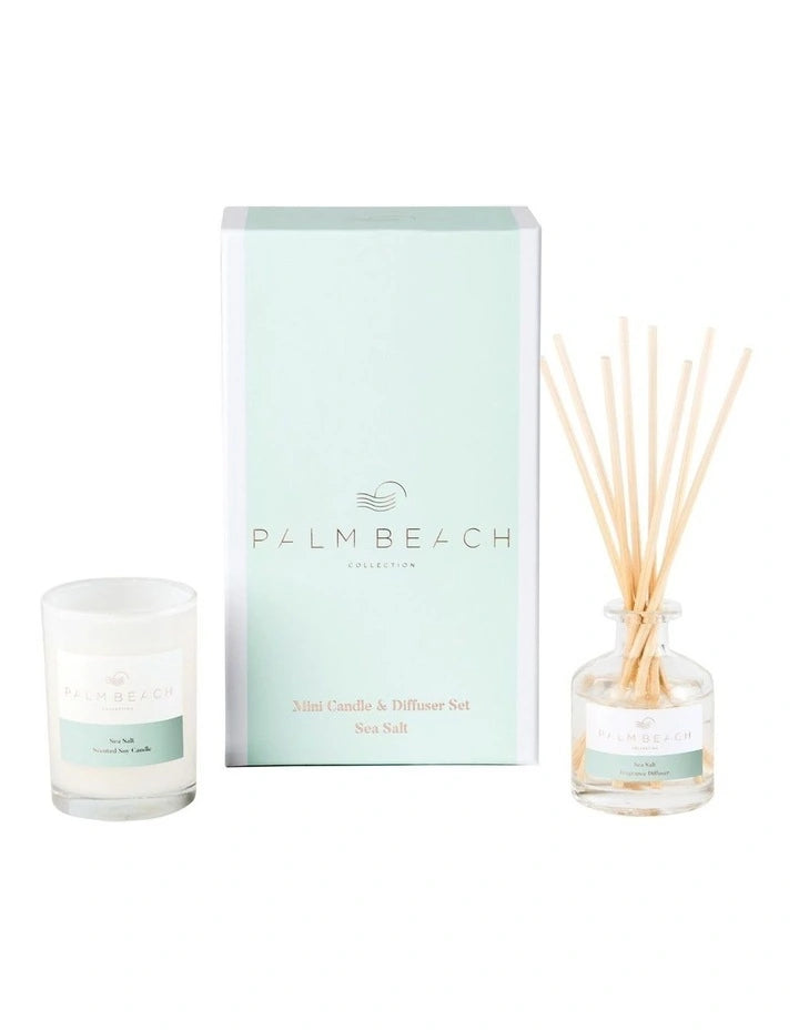 Sea Salt - Palm Beach Collection Mini Candle & Diffuser Pack